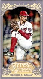2012 Topps Gypsy Queen - Mini #184a Stephen Strasburg  Front