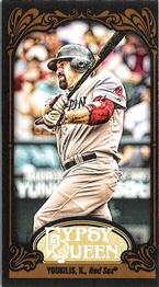 2012 Topps Gypsy Queen - Mini Black #22 Kevin Youkilis  Front