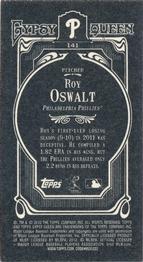 2012 Topps Gypsy Queen - Mini Black #141 Roy Oswalt  Back