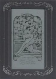 2012 Topps Gypsy Queen - Mini Framed Printing Plates Black #182 Buster Posey  Front