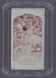 2012 Topps Gypsy Queen - Mini Framed Printing Plates Magenta #22 Kevin Youkilis  Front