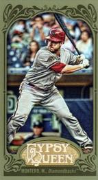 2012 Topps Gypsy Queen - Mini Green #14 Miguel Montero  Front