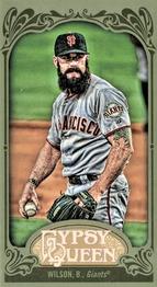 2012 Topps Gypsy Queen - Mini Green #26 Brian Wilson  Front