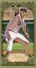 2012 Topps Gypsy Queen - Mini Green #135 Clayton Kershaw  Front