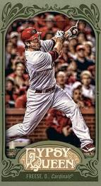 2012 Topps Gypsy Queen - Mini Green #197 David Freese  Front