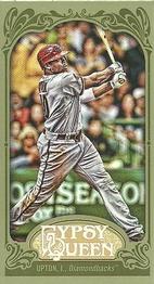 2012 Topps Gypsy Queen - Mini Green #210 Justin Upton  Front