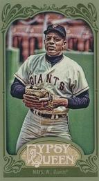 2012 Topps Gypsy Queen - Mini Green #280 Willie Mays  Front