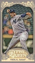 2012 Topps Gypsy Queen - Mini Gypsy Queen Back #32 Michael Pineda  Front