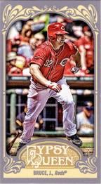 2012 Topps Gypsy Queen - Mini Gypsy Queen Back #48 Jay Bruce  Front