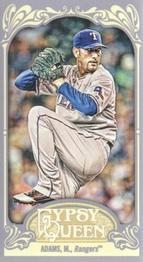 2012 Topps Gypsy Queen - Mini Gypsy Queen Back #133 Mike Adams  Front