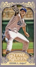 2012 Topps Gypsy Queen - Mini Gypsy Queen Back #135 Clayton Kershaw  Front