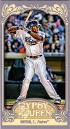 2012 Topps Gypsy Queen - Mini Gypsy Queen Back #172 Cameron Maybin  Front