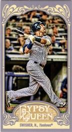 2012 Topps Gypsy Queen - Mini Gypsy Queen Back #175 Nick Swisher  Front