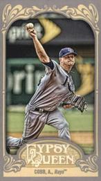2012 Topps Gypsy Queen - Mini Gypsy Queen Back #219 Alex Cobb  Front
