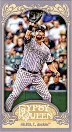 2012 Topps Gypsy Queen - Mini Gypsy Queen Back #284 Todd Helton  Front