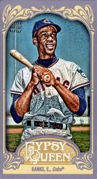 2012 Topps Gypsy Queen - Mini Gypsy Queen Back #347 Ernie Banks  Front
