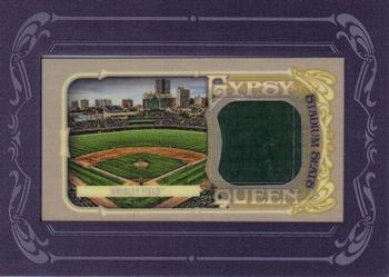 2012 Topps Gypsy Queen - Mini Stadium Seat Relics #MS-WF Wrigley Field  Front