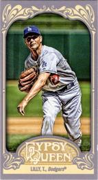 2012 Topps Gypsy Queen - Mini Straight Cut Back #31 Ted Lilly  Front