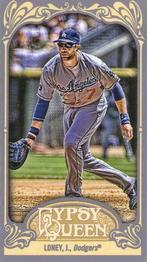 2012 Topps Gypsy Queen - Mini Straight Cut Back #38 James Loney  Front