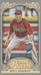 2012 Topps Gypsy Queen - Mini Straight Cut Back #43 Stephen Drew  Front