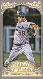 2012 Topps Gypsy Queen - Mini Straight Cut Back #46 Chad Billingsley  Front