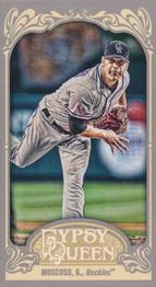 2012 Topps Gypsy Queen - Mini Straight Cut Back #108 Guillermo Moscoso  Front