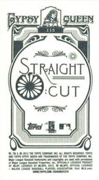 2012 Topps Gypsy Queen - Mini Straight Cut Back #115 Kurt Suzuki  Back