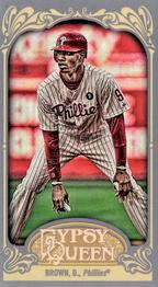 2012 Topps Gypsy Queen - Mini Straight Cut Back #131 Domonic Brown  Front