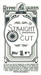 2012 Topps Gypsy Queen - Mini Straight Cut Back #132 Brandon McCarthy  Back
