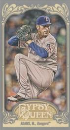 2012 Topps Gypsy Queen - Mini Straight Cut Back #133 Mike Adams  Front