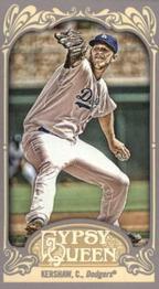 2012 Topps Gypsy Queen - Mini Straight Cut Back #135 Clayton Kershaw  Front
