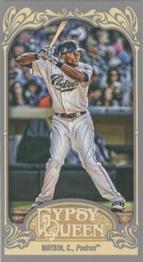 2012 Topps Gypsy Queen - Mini Straight Cut Back #172 Cameron Maybin  Front