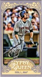 2012 Topps Gypsy Queen - Mini Straight Cut Back #198 Lucas Duda  Front