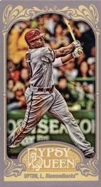 2012 Topps Gypsy Queen - Mini Straight Cut Back #210 Justin Upton  Front