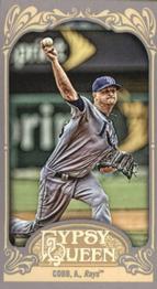 2012 Topps Gypsy Queen - Mini Straight Cut Back #219 Alex Cobb  Front