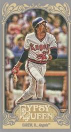 2012 Topps Gypsy Queen - Mini Straight Cut Back #268 Rod Carew  Front