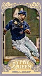 2012 Topps Gypsy Queen - Mini Straight Cut Back #337 Eric Thames  Front