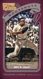 2012 Topps Gypsy Queen - Moonshots Mini #MS-WM Willie Mays  Front
