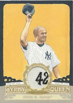 2012 Topps Gypsy Queen - Original Art Patches #MR Mariano Rivera  Front