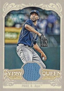 2012 Topps Gypsy Queen - Relics #GQR-DPR David Price  Front