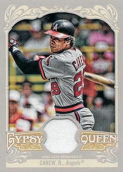 2012 Topps Gypsy Queen - Relics #GQR-RC Rod Carew  Front