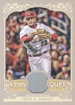 2012 Topps Gypsy Queen - Relics #GQR-DF David Freese  Front