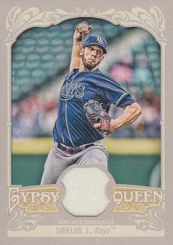 2012 Topps Gypsy Queen - Relics #GQR-JS James Shields  Front