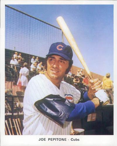 1972 Chicago Cubs Color Picture Pack #NNO Joe Pepitone Front