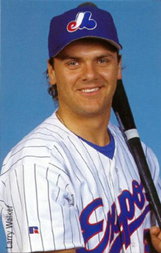 1993 Montreal Expos #NNO Larry Walker Front