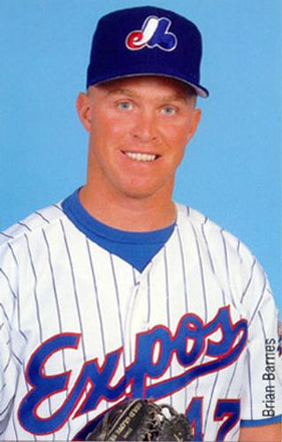 1993 Montreal Expos #NNO Brian Barnes Front