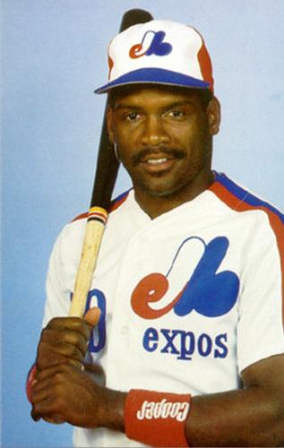 1989 Montreal Expos Postcards #29 Tim Raines Front