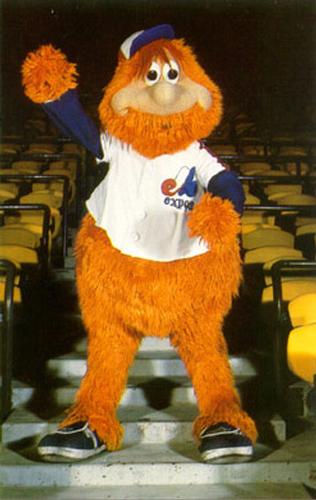 1989 Montreal Expos Postcards #35 Youppi Front