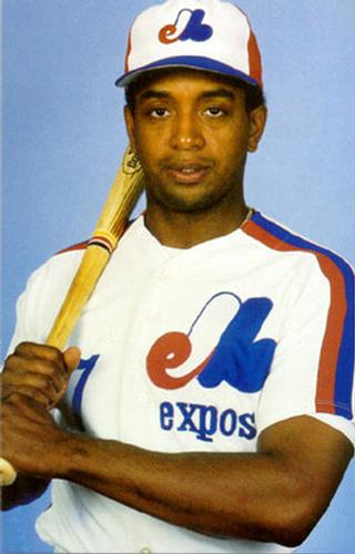 1989 Montreal Expos Postcards #3 Hubie Brooks Front