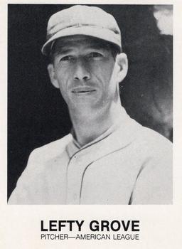 1977-84 Galasso Glossy Greats #195 Lefty Grove Front